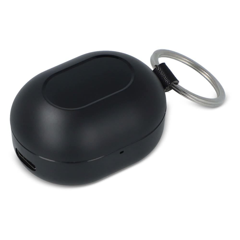 Mini Draadloze Oordopjes Sleutelhanger formaat