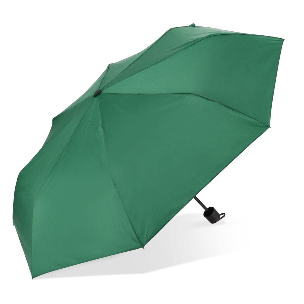 Congo 190T Pongee 21" Opvouwbare paraplu - Donker Groen