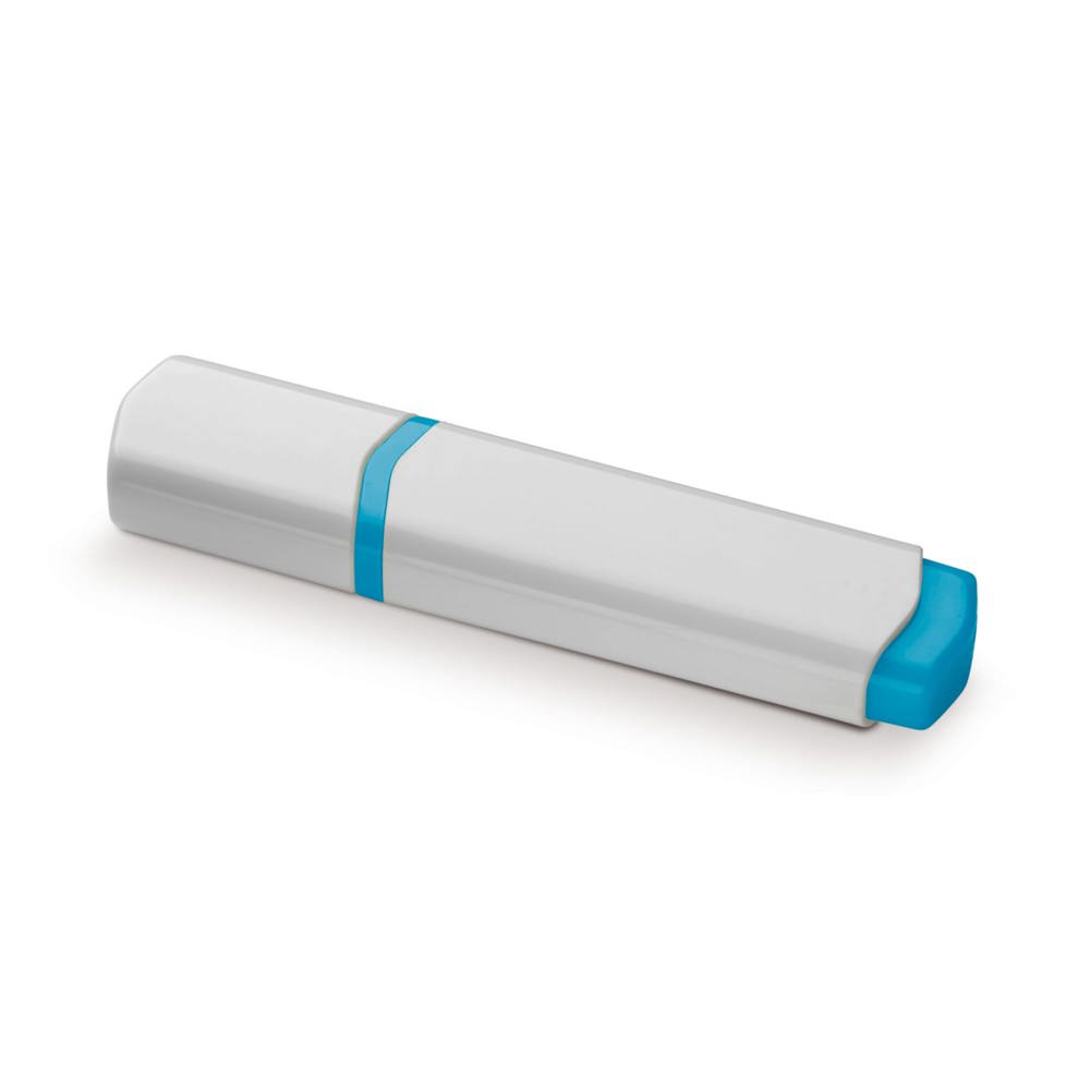 Tekstmarker - Wit / Blauw