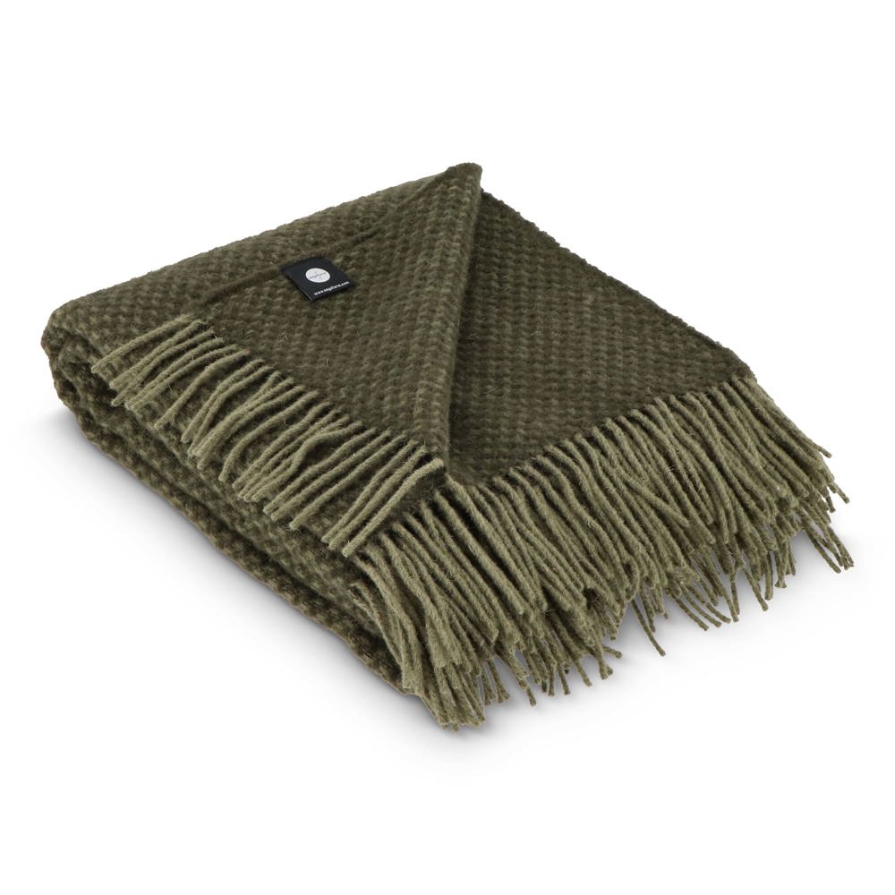 Sagaform Ulli dot 100% New Zeeland Wollen deken 