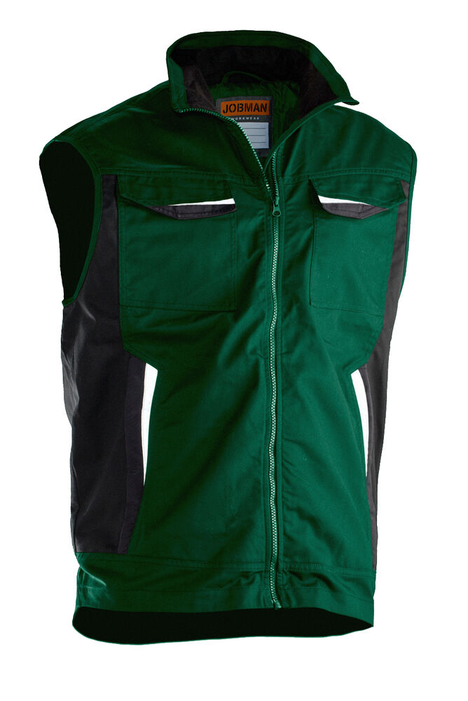 Jobman - 7507 Service Vest - bosgroen