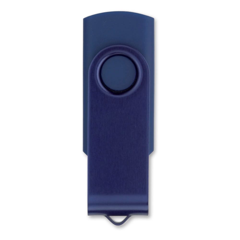 USB stick 2.0 Twister 4GB - Donkerblauw