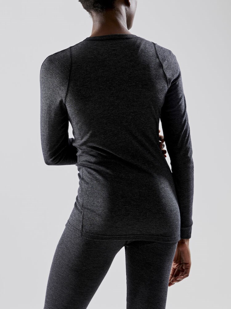 Craft - Wool Merino Set W Black Melange M