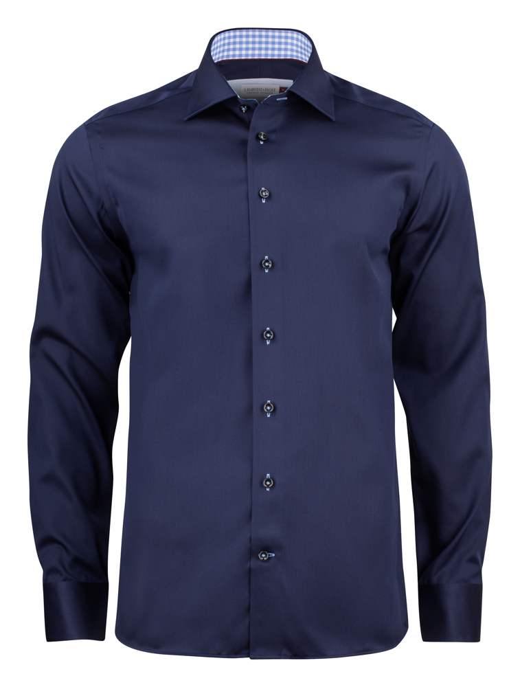 Red Bow 20  Hemd Slim Fit Heren - Marine/Lichtblauw