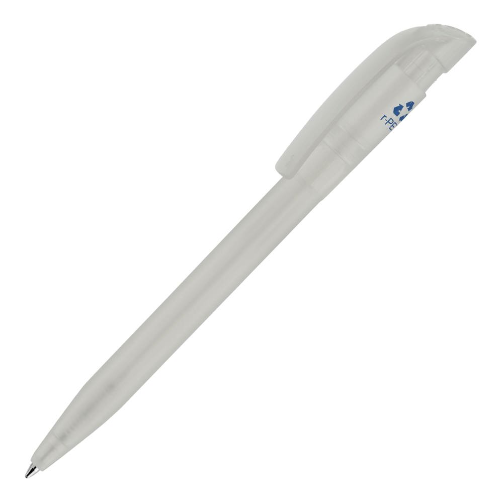 Balpen S45 R-PET transparant - Transparant / Wit