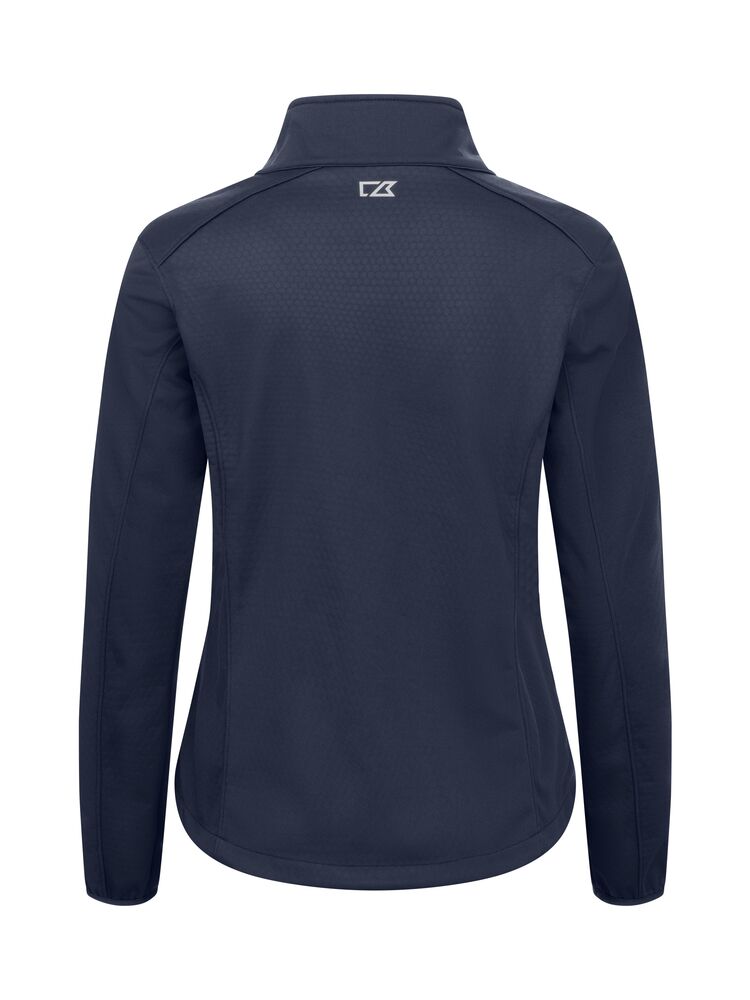 Cutter & Buck - Oak Harbor Softshell Jacket Dames Dark Navy XXL