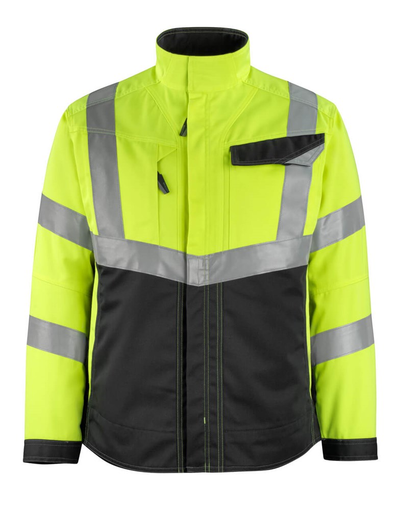 Jas - hi-vis geel/zwart