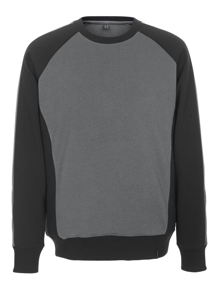 Sweatshirt - antraciet/zwart
