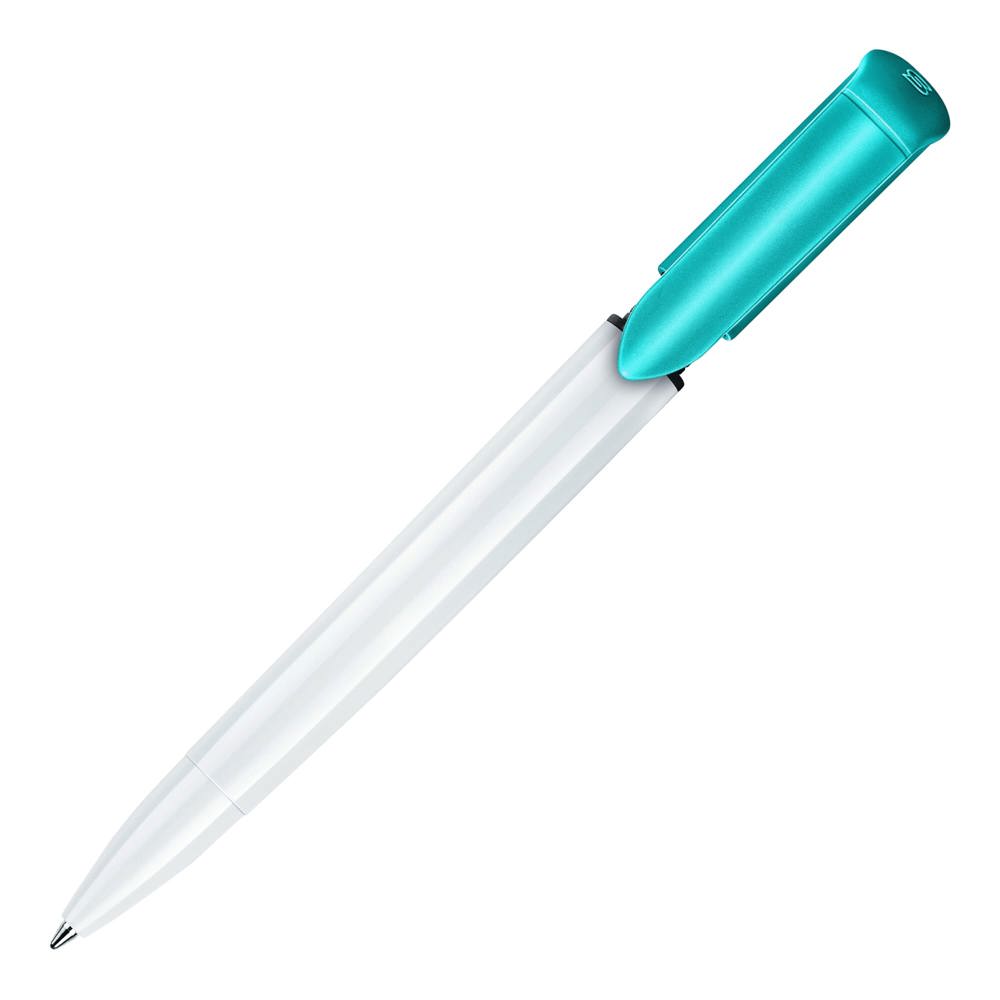 Balpen S40 Colour hardcolour - Wit / Turquoise