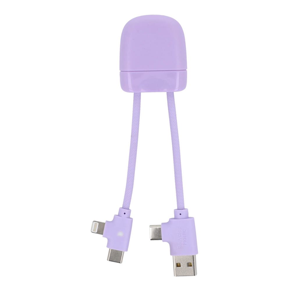 Xoopar ICE-B Multi Oplaadkabel - Lila