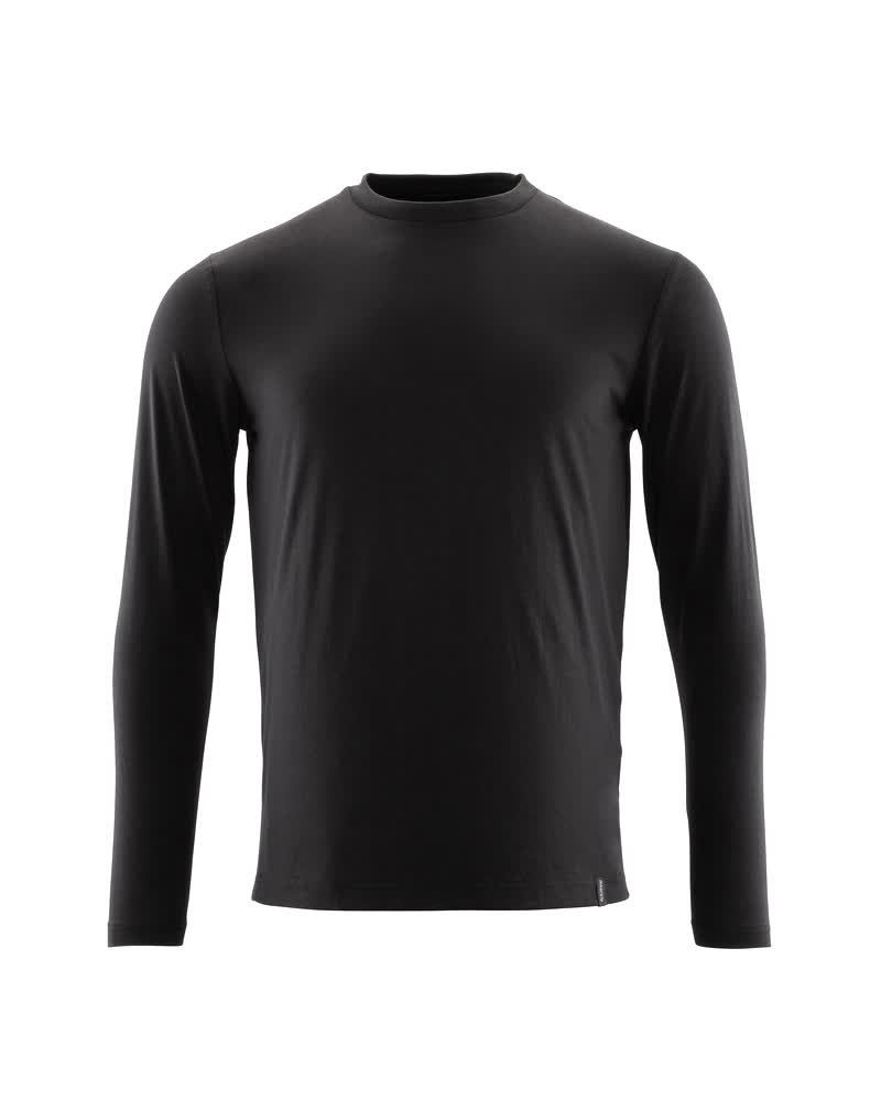 T-shirt, met lange mouwen - diepzwart