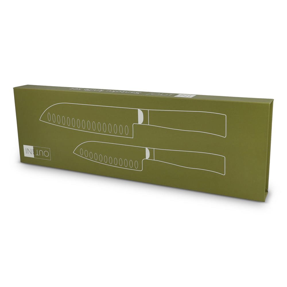 InSideOut Santoku 2pc Messenset Ravn