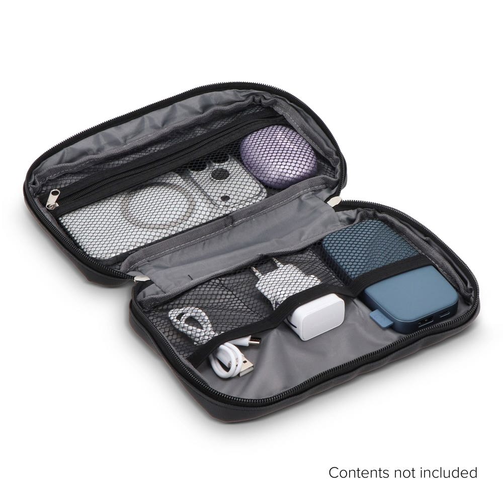 rPET PU-gecoate 210D Napa organizer tas 22 x 13 x 4 cm