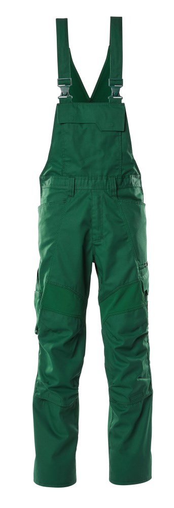 Amerikaanse overall met kniezakken - Groen