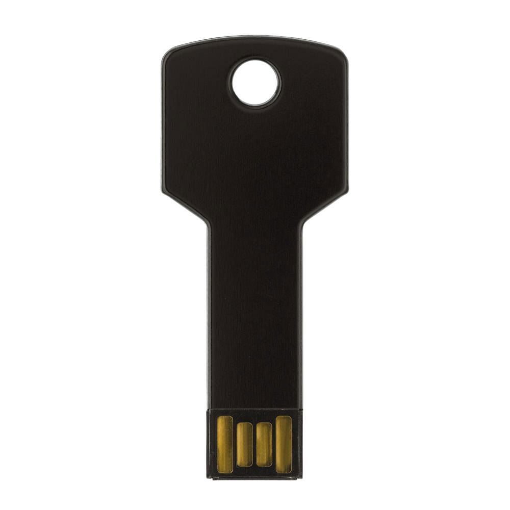 USB stick 2.0 key 8GB - Zwart