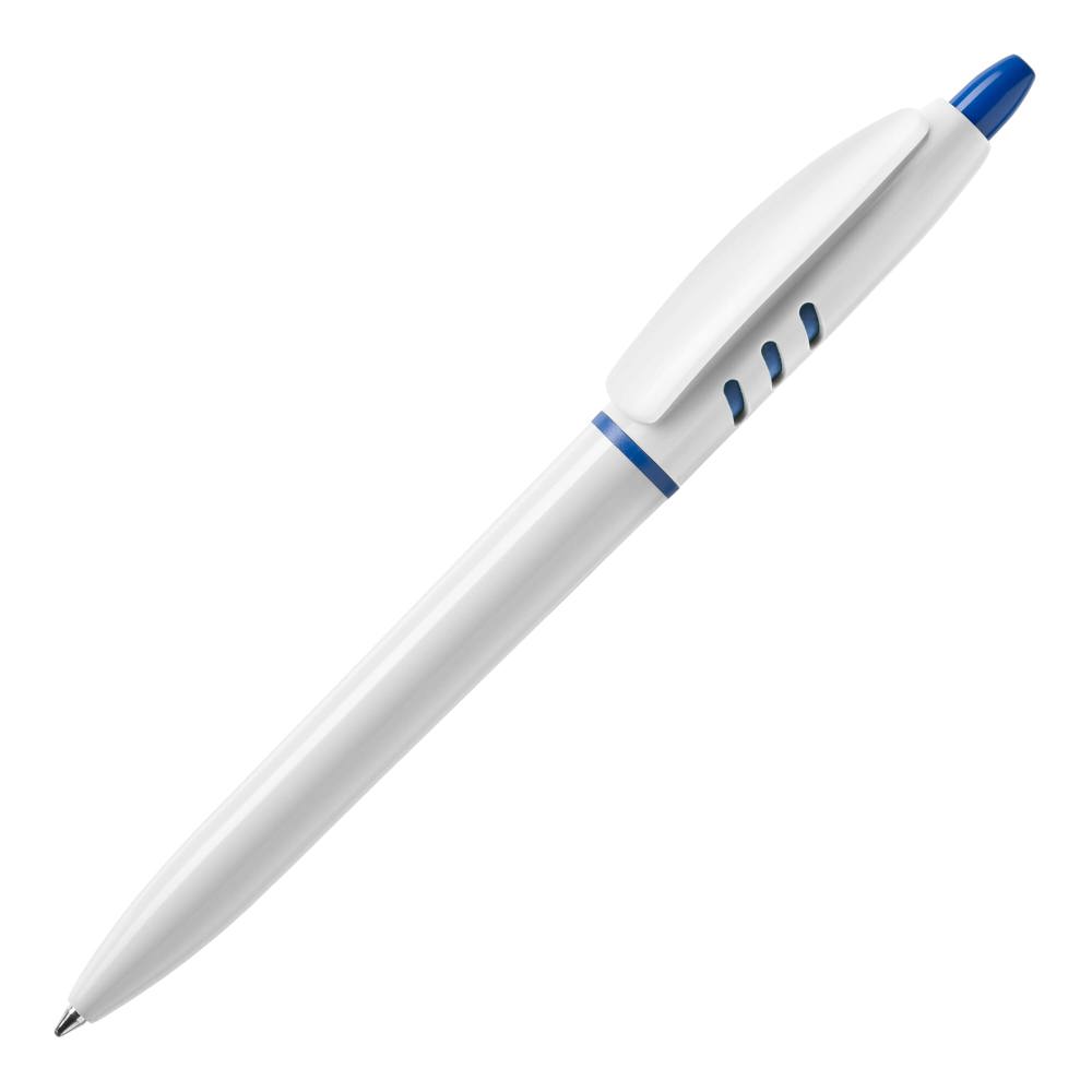 Balpen S30 hardcolour - Wit / Blauw