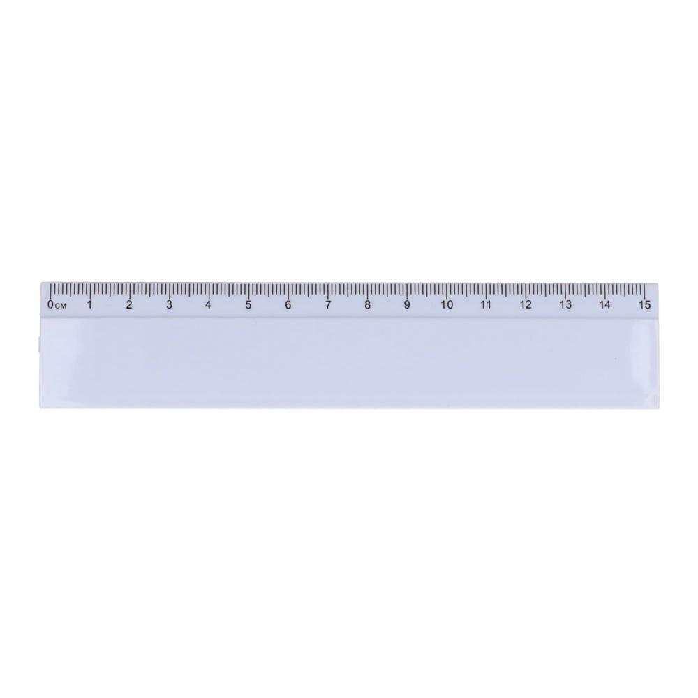 Liniaal 15cm - Wit