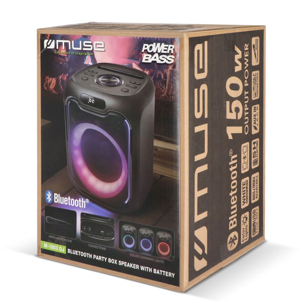 M-1803 | Muse Party Speaker met Microfoon 150W