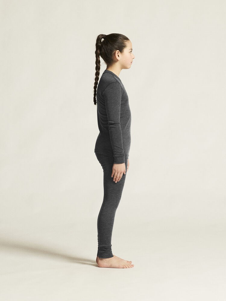Craft - Wool Merino Set J Black Melange 110/116