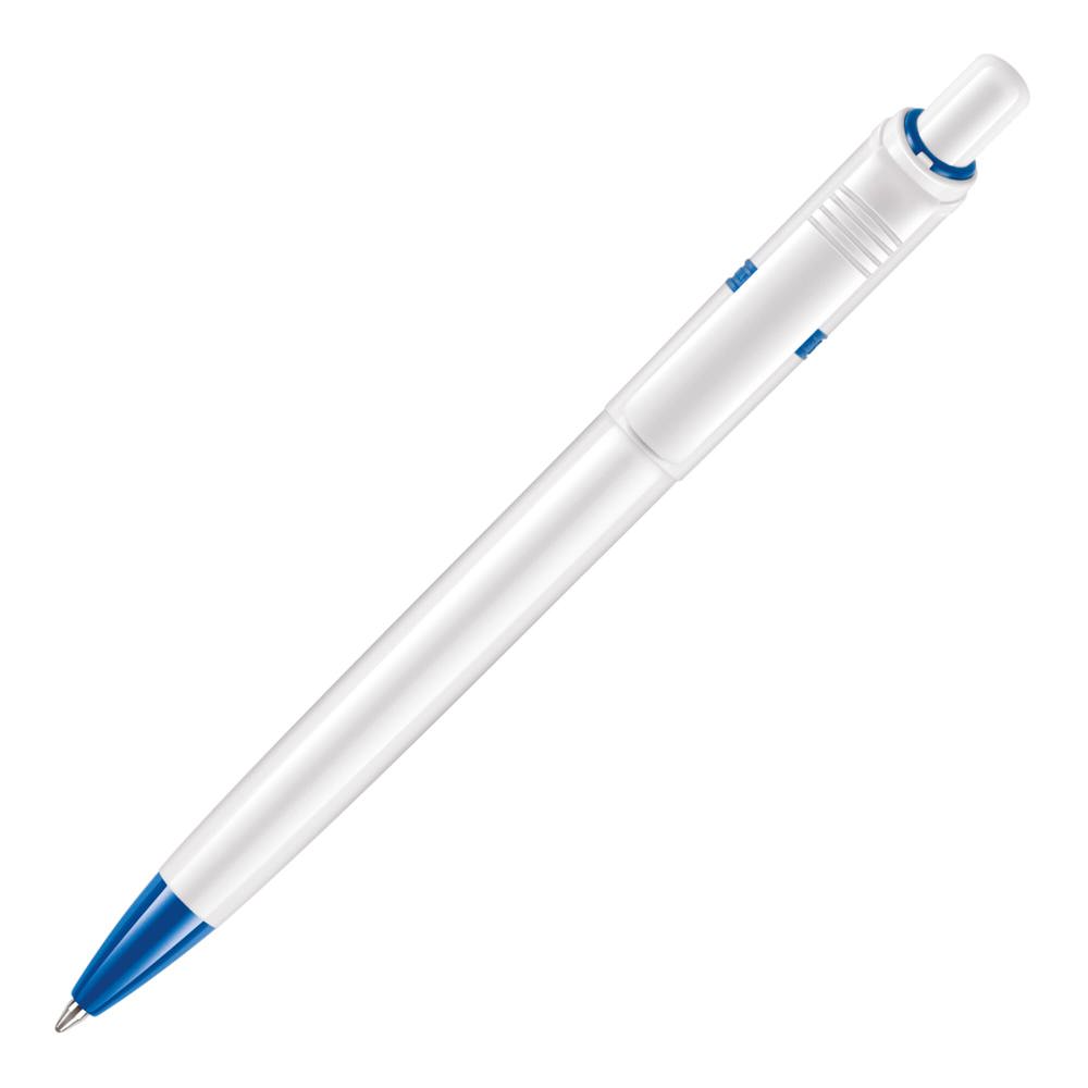 Balpen Ducal hardcolour - Wit / Blauw