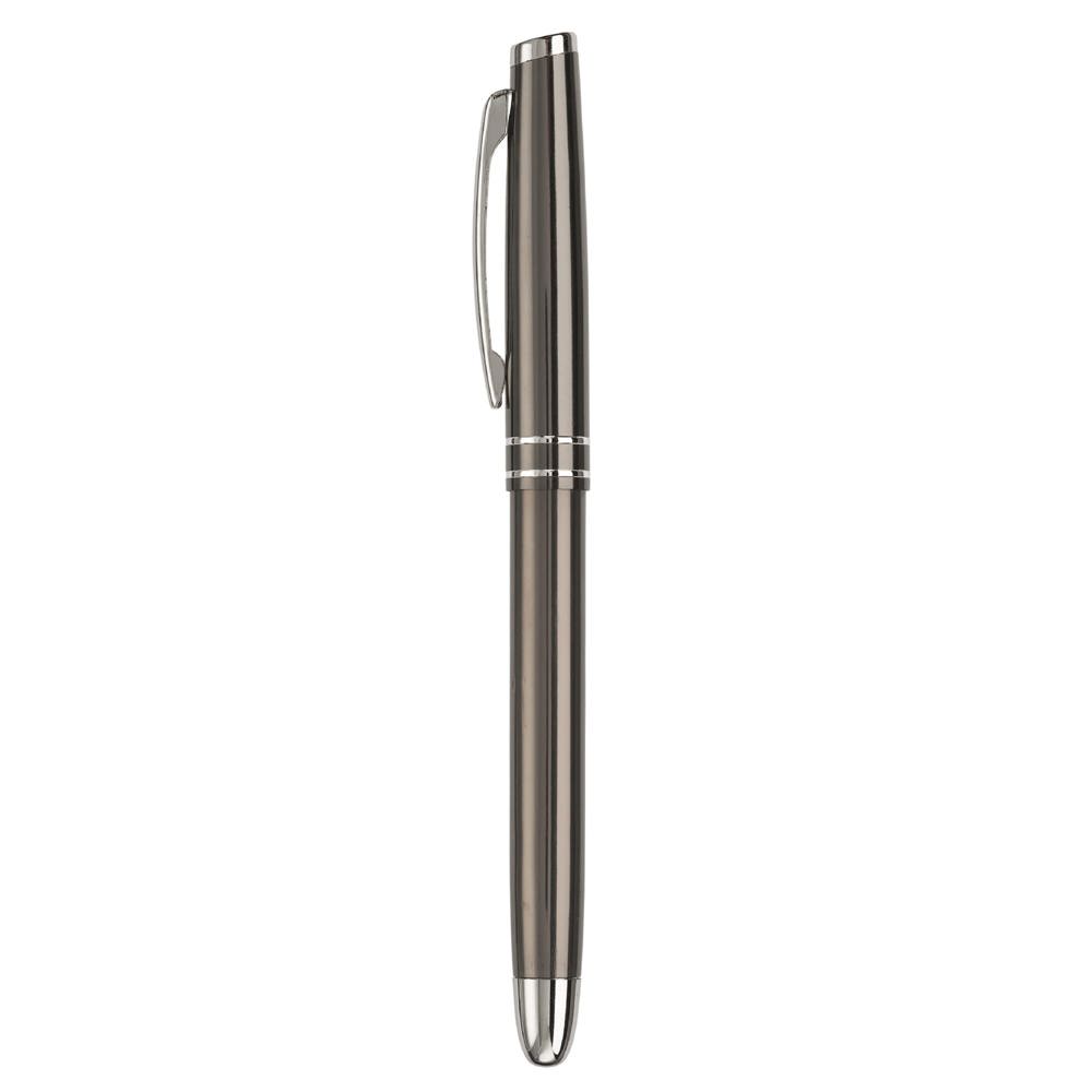 Rollerball two stripes aluminium
