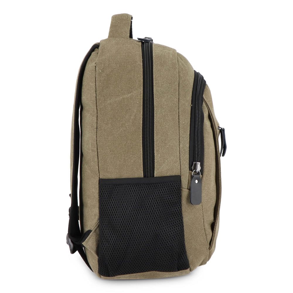 Gerecycled katoenen canvas rugzak Harper