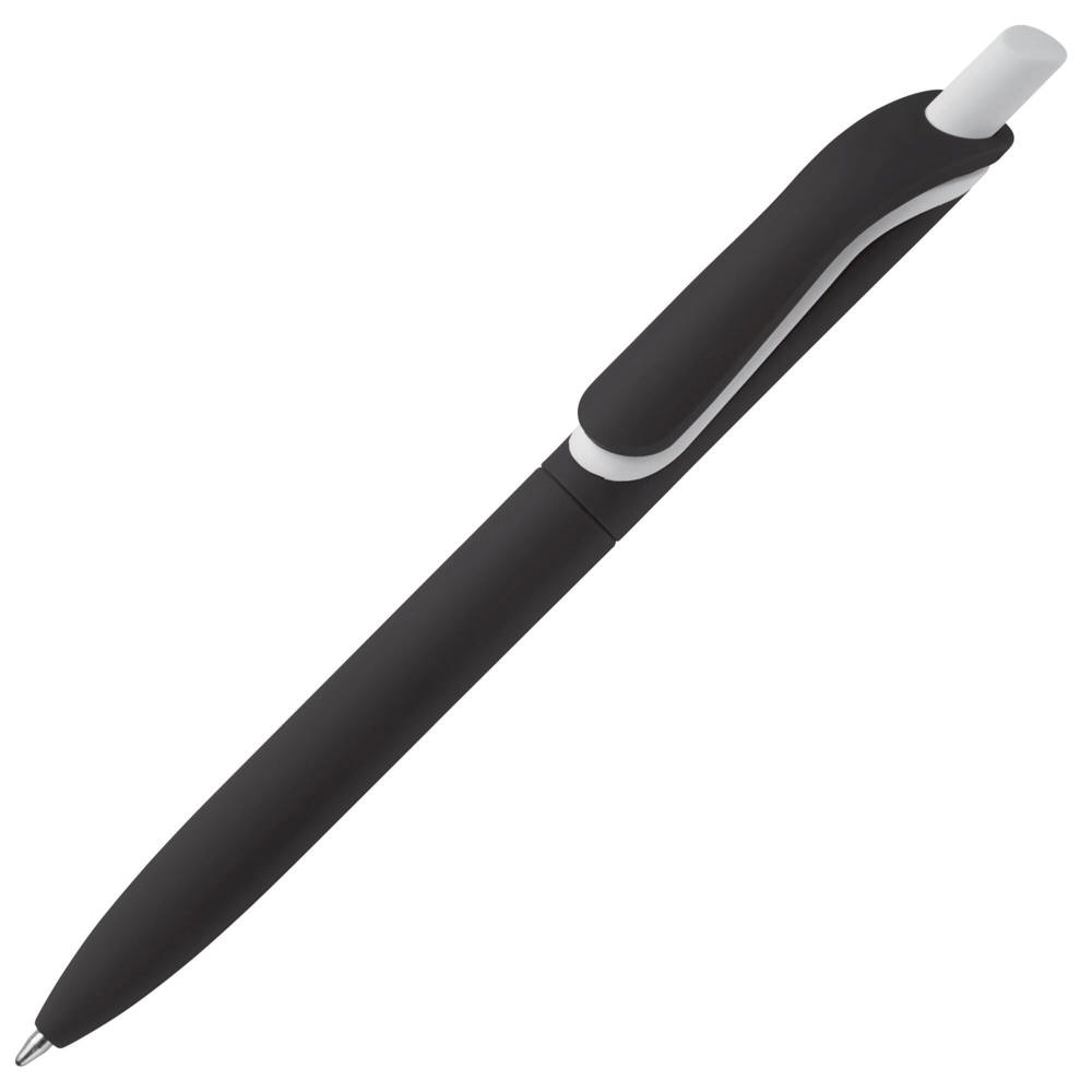 Balpen ClickShadow soft touch R-ABS - Zwart