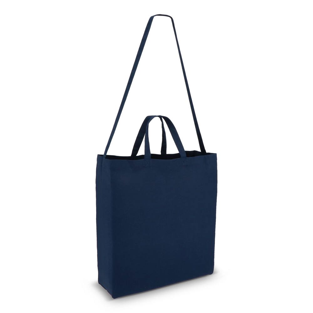 Katoen Tote OEKO-TEX® 40 x 13 x 44cm 220g/m² - Donkerblauw