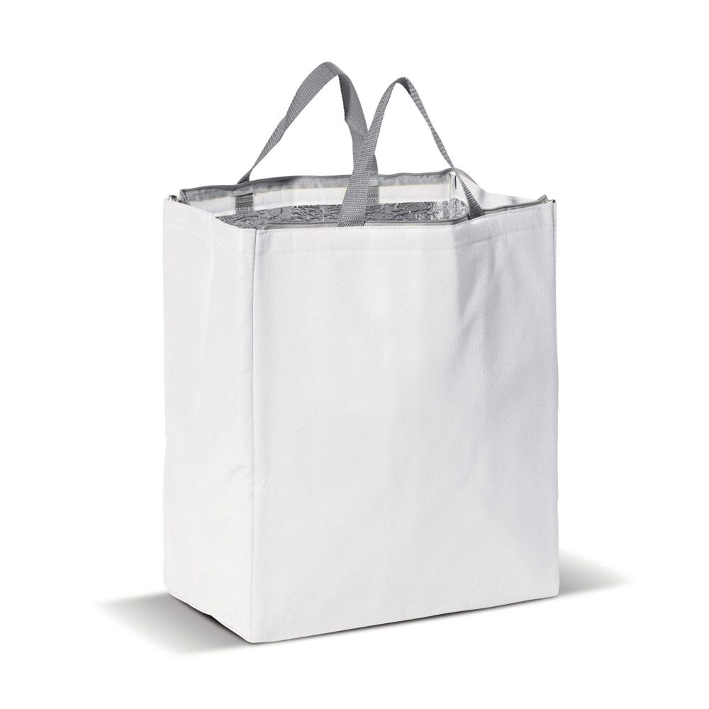 Koeltas non-woven 32.5 x 19.5 x 39 cm, 100 g/m² - Wit