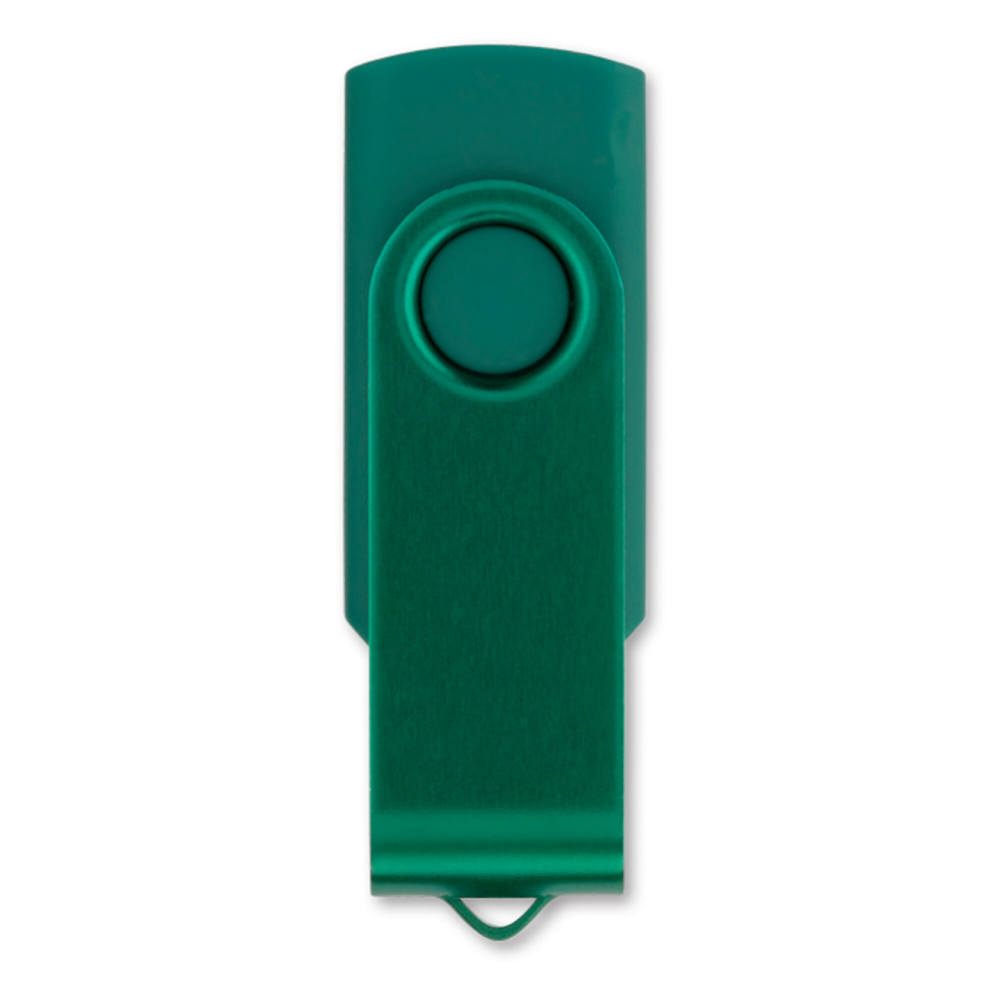 USB stick 2.0 Twister 4GB - Donker Groen
