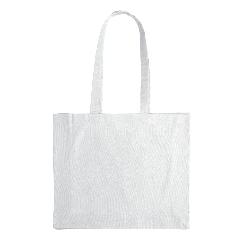 Schoudertas katoen OEKO-TEX® 140g/m² 40x10x35cm
