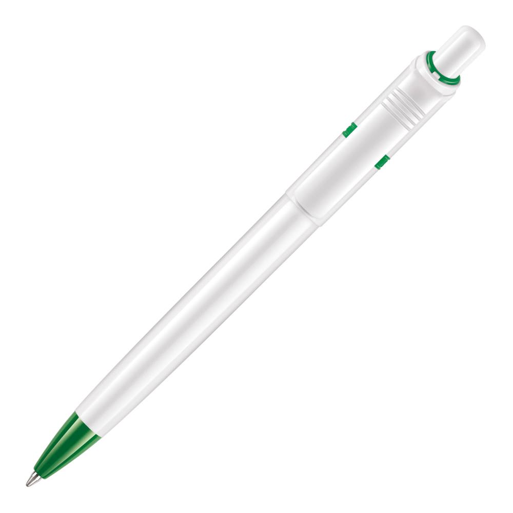 Balpen Ducal hardcolour - Wit / Groen
