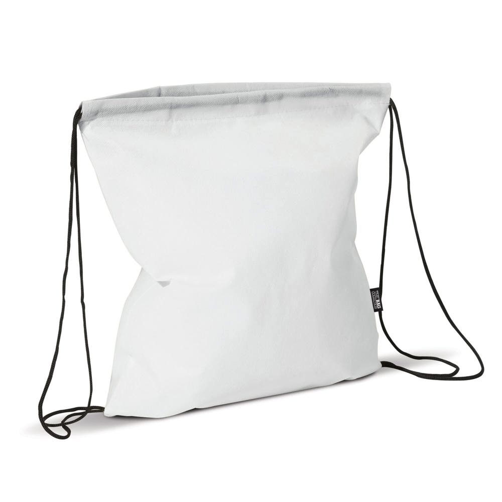 Rugzak non-woven 75g/m² - Wit