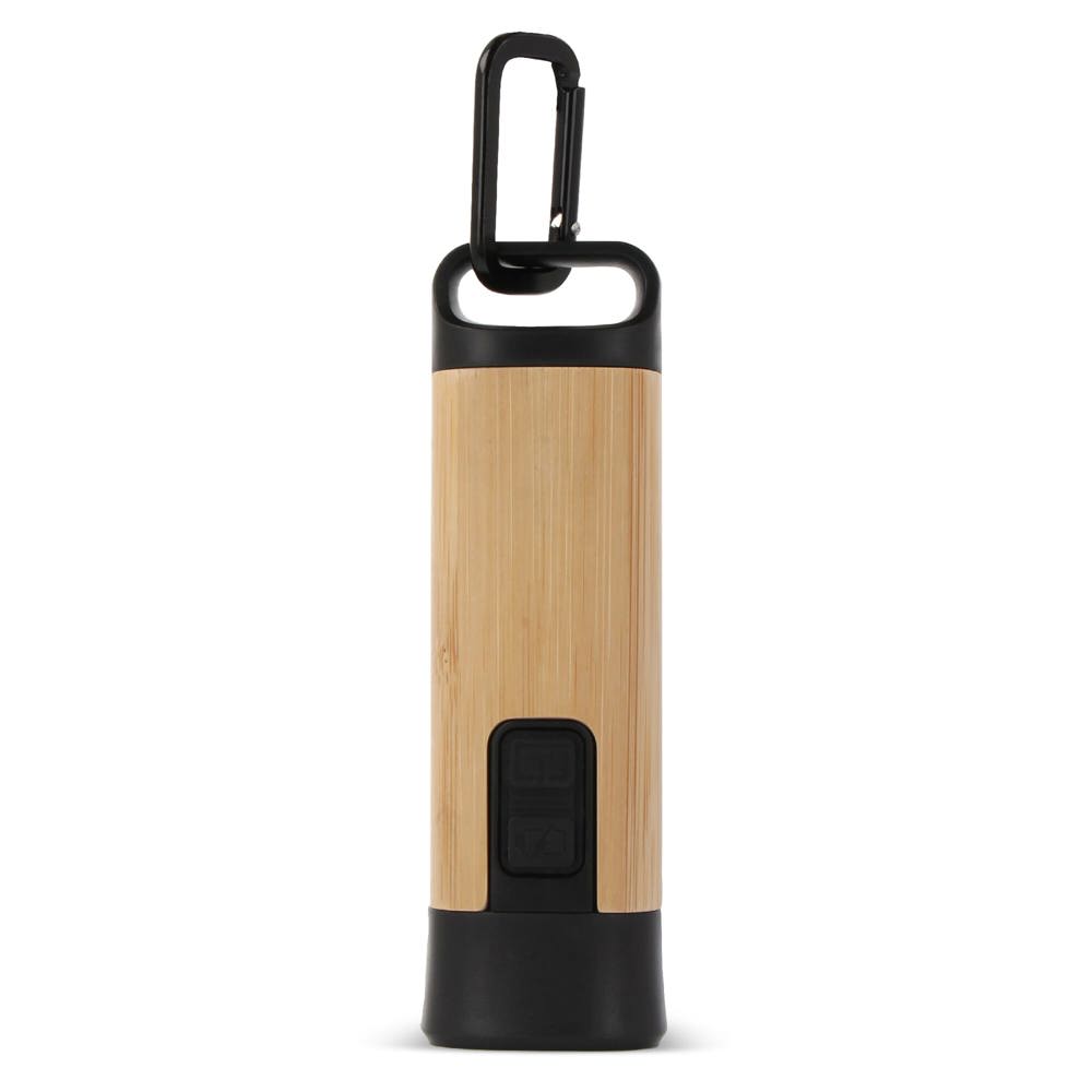 Oplaadbare R-ABS &amp; Bamboe zaklamp