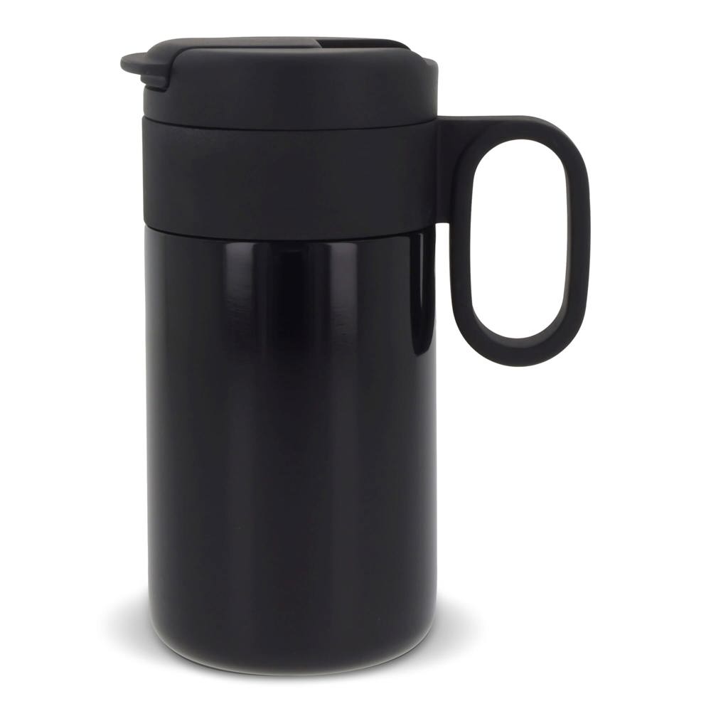 Thermofles Flow met handvat 250ml - Zwart