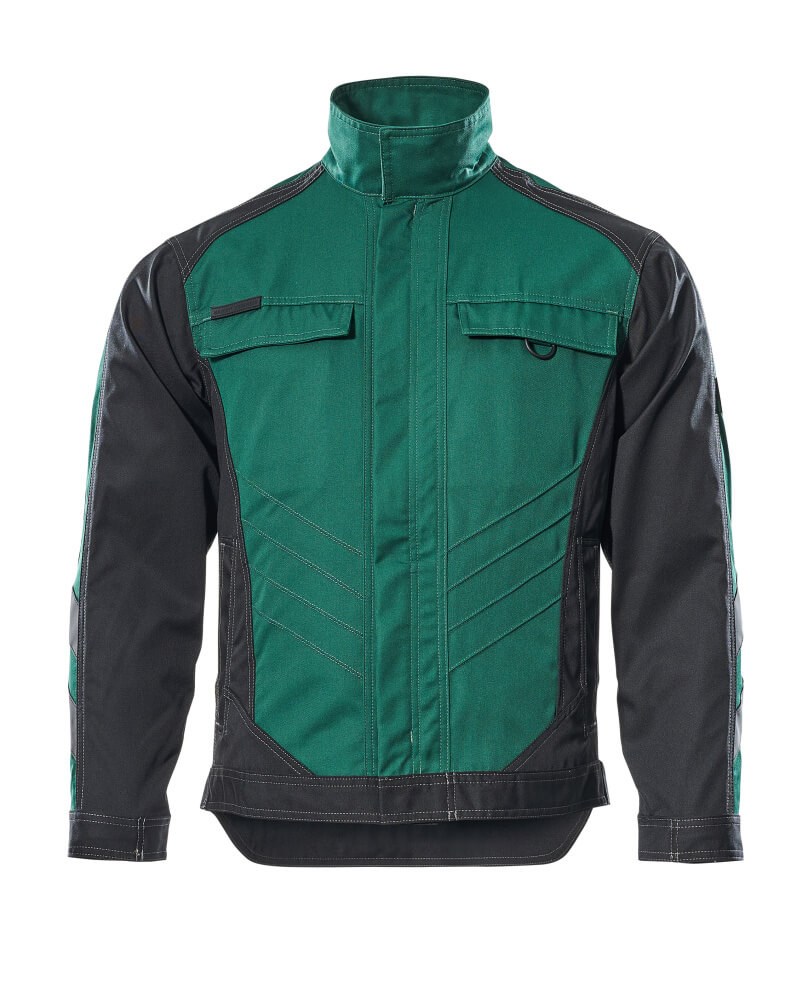 Jas - groen/zwart