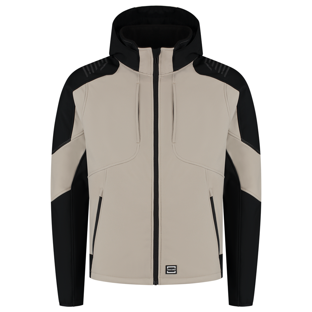 Softshell Capuchon Bicolor Redefined - SandBlack