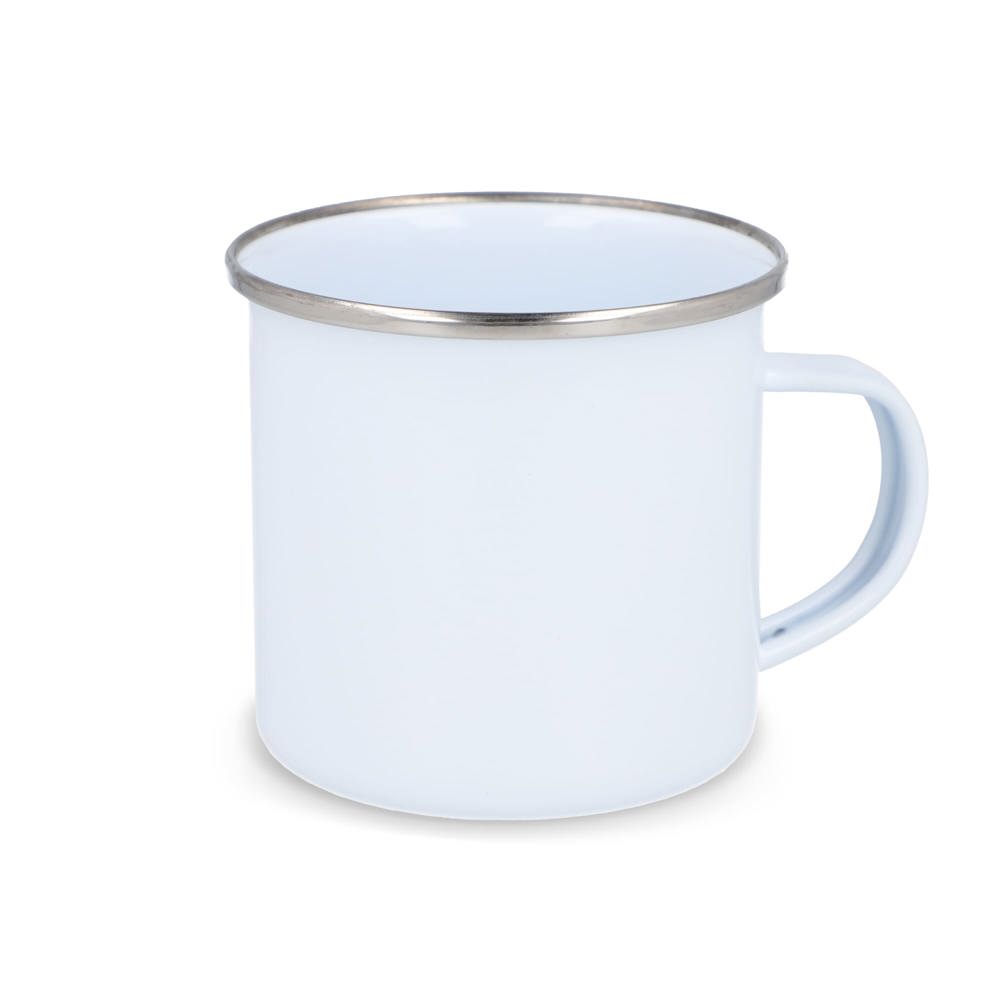 Emaille mok 350ml - Wit