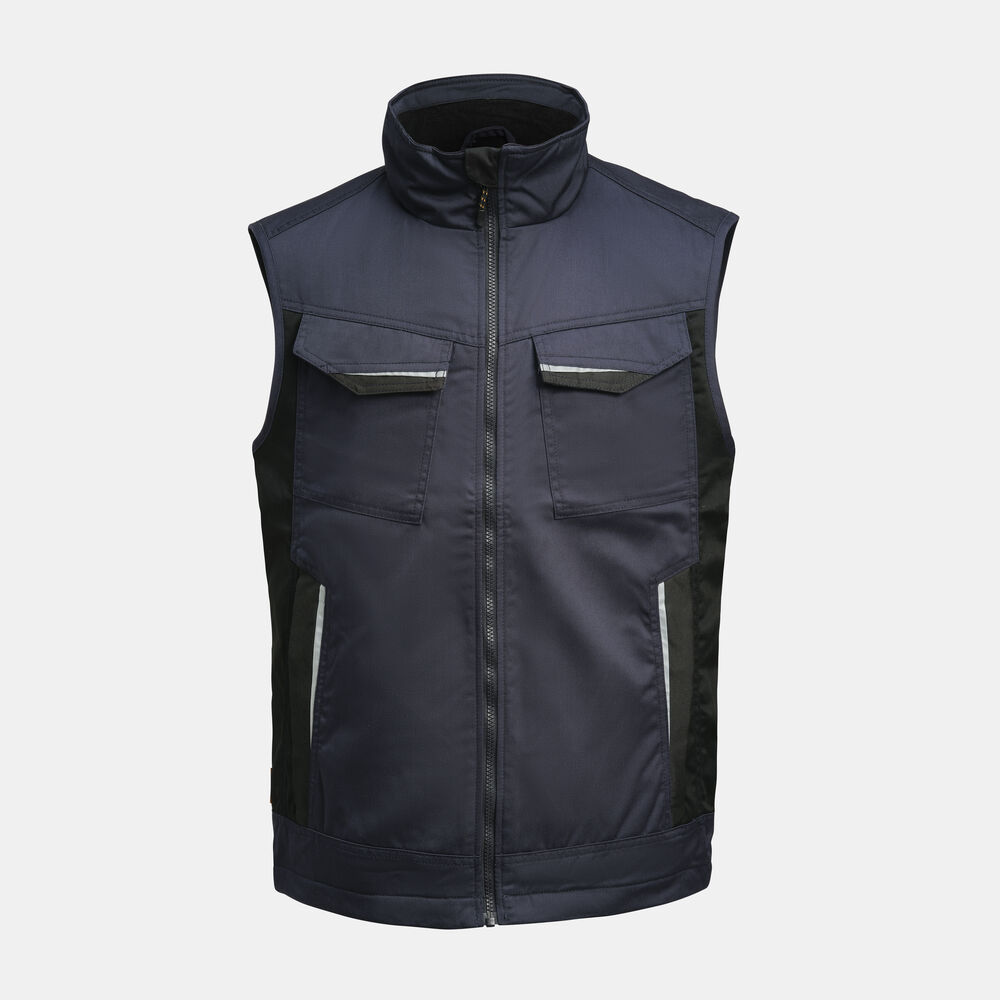 Jobman - 7517 Service Vest Lined - Navy