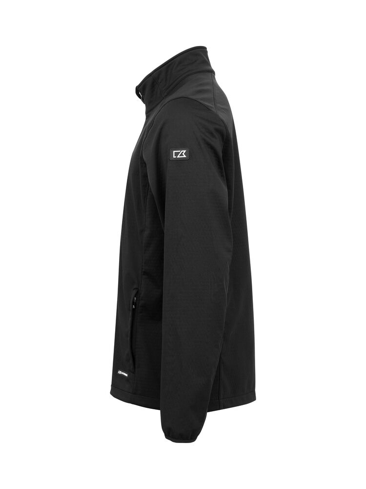 Cutter & Buck - Oak Harbor Softshell Jacket Heren Zwart 4XL