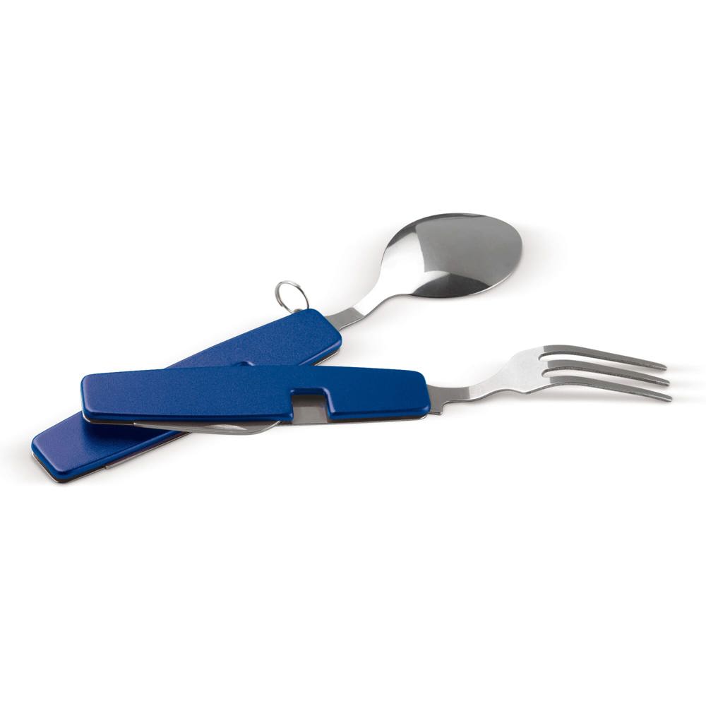 Inklapbaar bestek in multi-tool - Blauw