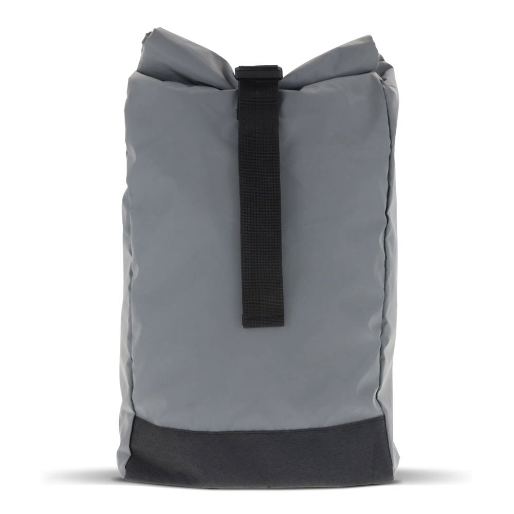 Rugzak reflecterend met roltop 26x13x50cm