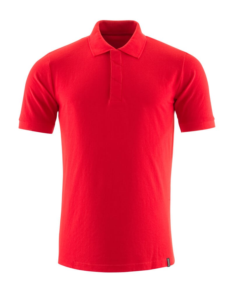 Poloshirt - signaalrood