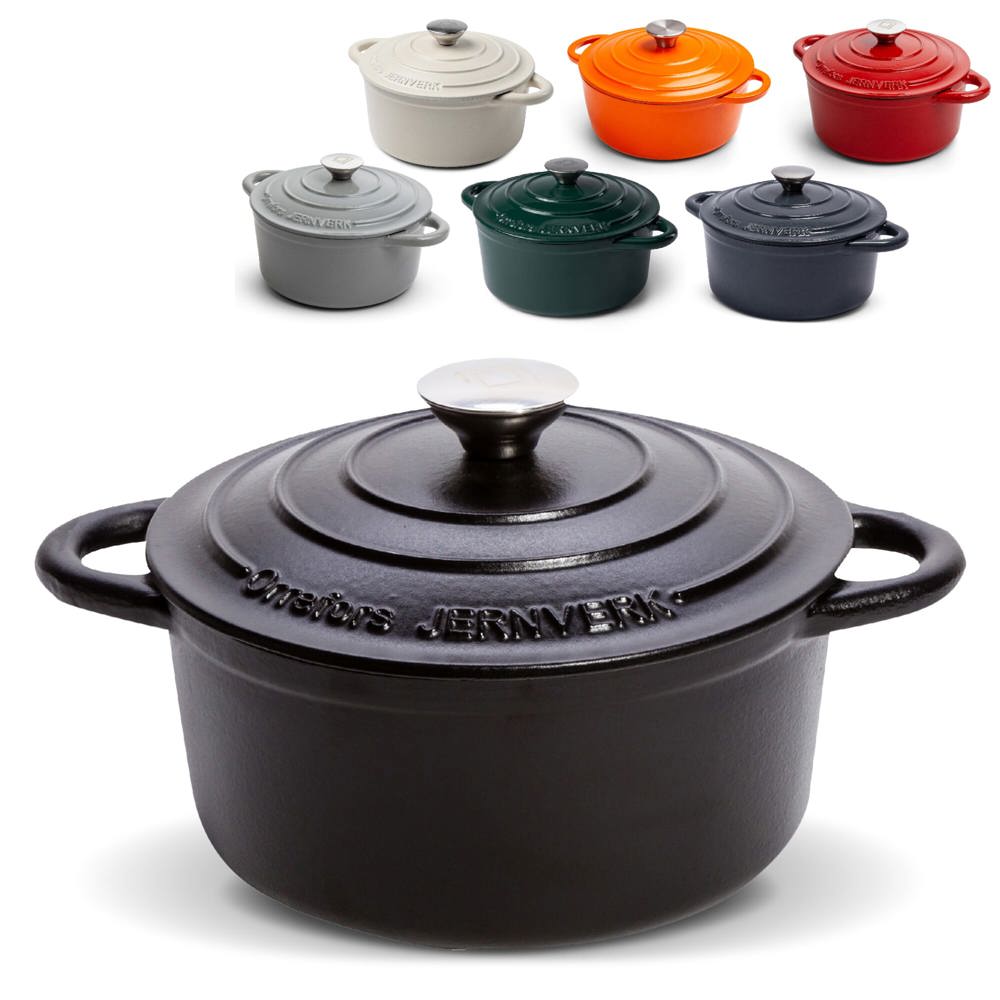 Orrefors Jernverk grote geëmailleerde braadpan 5L