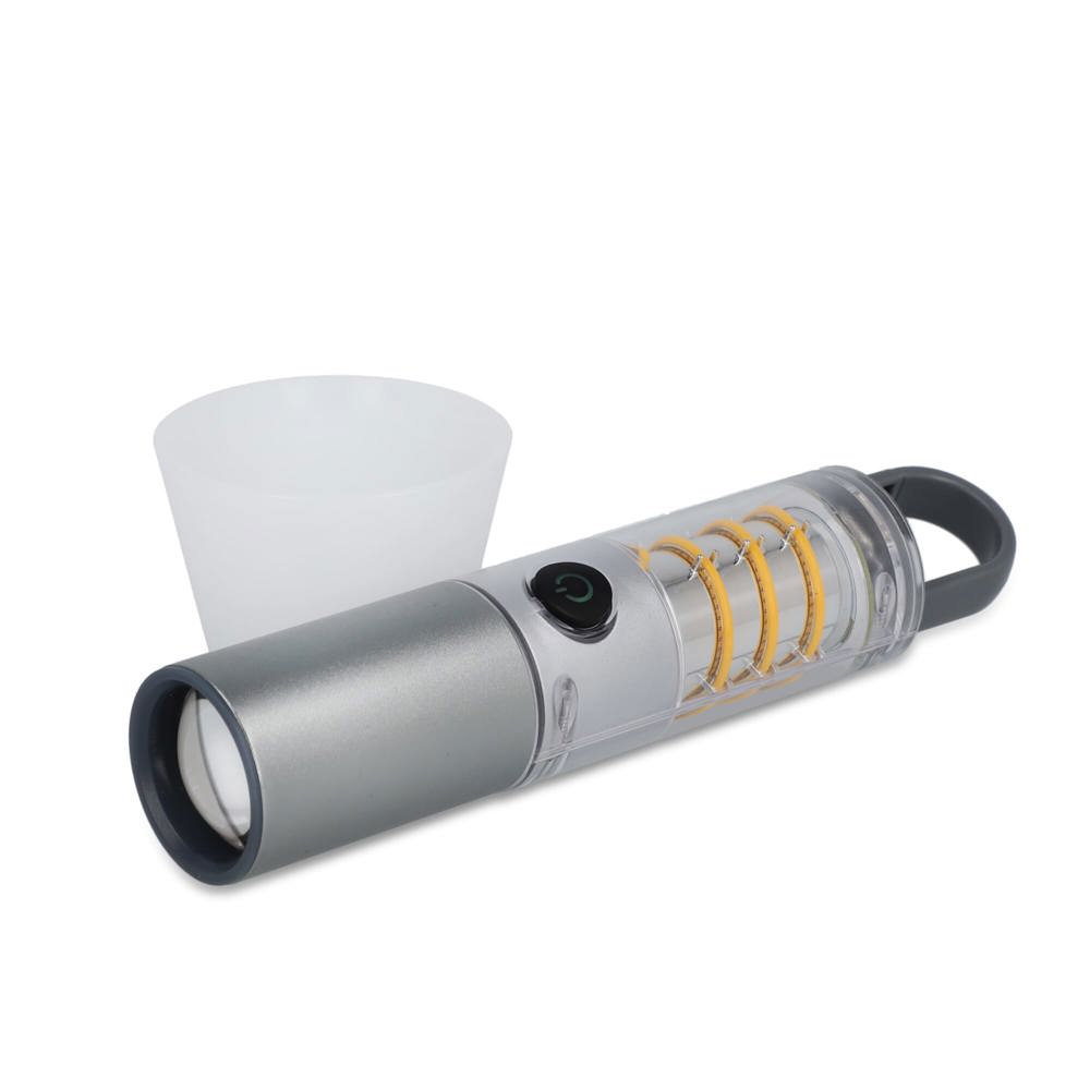 Multifunctionele zaklamp van gerecycled materiaal