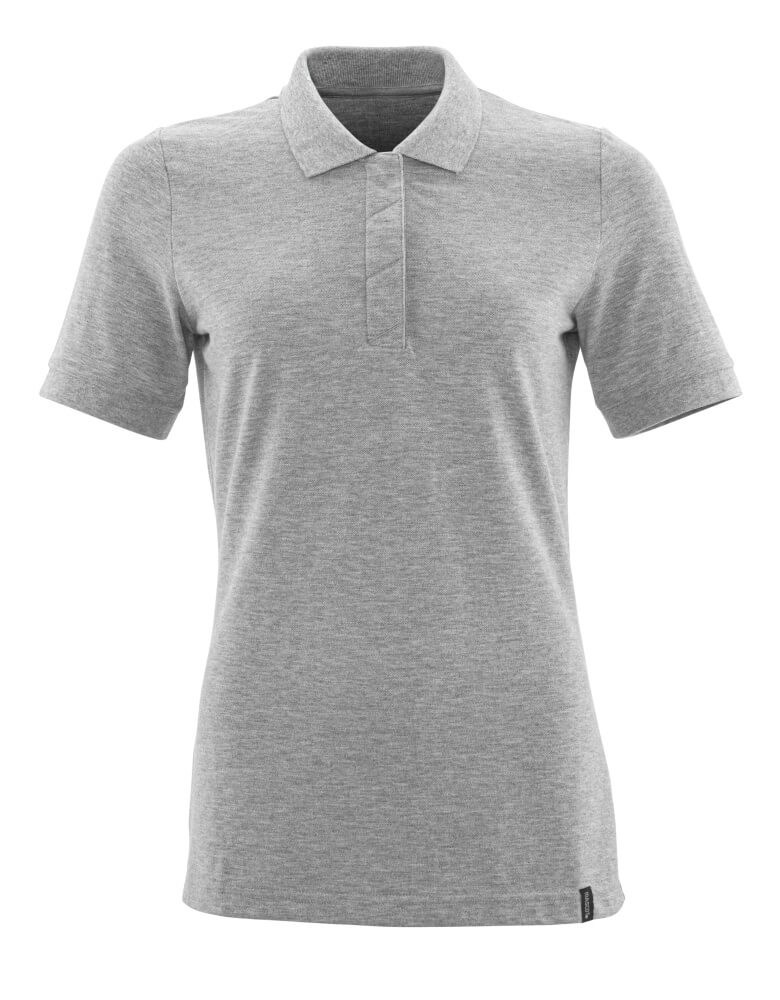 Poloshirt - grijs-gemêleerd