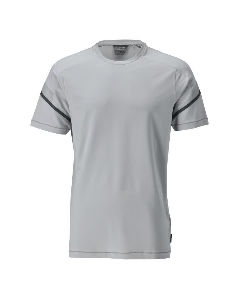 T-shirt, met korte mouwen - zilvergrijs
