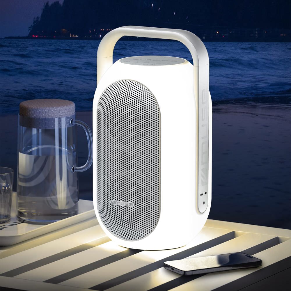 ML-625| Muse Ambient Light Bluetooth Speaker IPX4