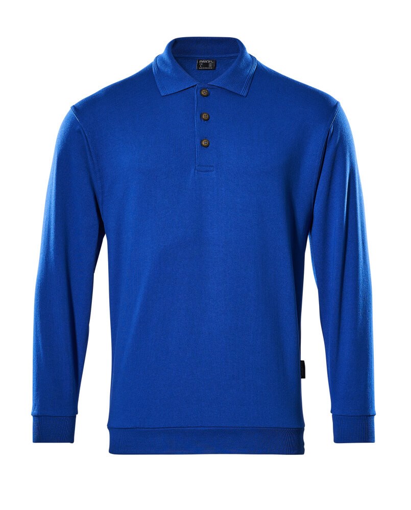 Polosweatshirt - korenblauw