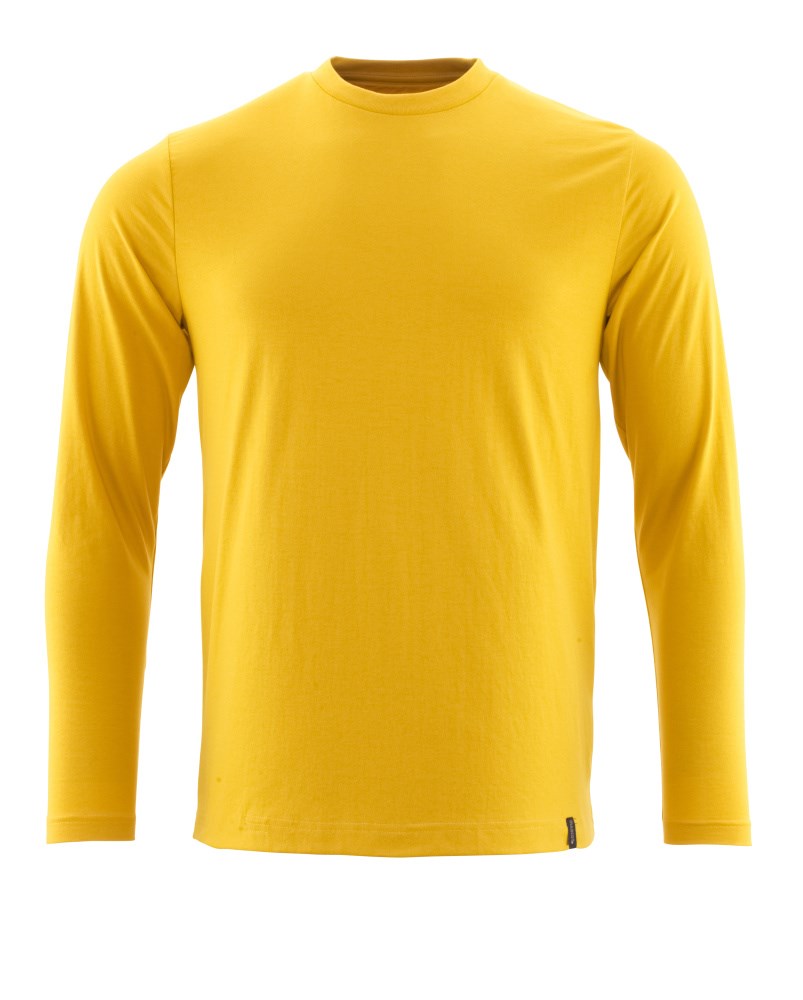 T-shirt, met lange mouwen - kerriegeel